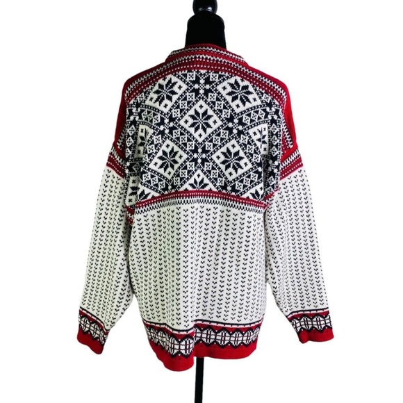 Hanna Andersson Sweaters - Hanna Andersson Fair Isle Sweater Nordic Snowflake Organic Cotton Made in Poland